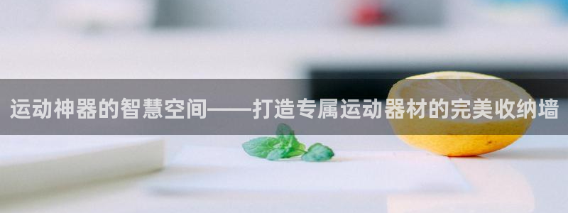 tpwallet官网下载注册：运动神器的智慧空间——打造专属